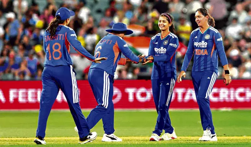 भारत ने 2016 के बाद ऑस्ट्रेलिया में पहली महिला टी20I सीरीज़ जीती भारत ने 2016 के बाद ऑस्ट्रेलिया में पहली महिला टी20I सीरीज़ जीती