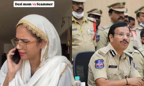 Hyderabad police साइबर क्राइम से लड़ने के लिए इन्फ्लुएंसर्स के साथ मिलकर काम कर रही Hyderabad police साइबर क्राइम से लड़ने के लिए इन्फ्लुएंसर्स के साथ मिलकर काम कर रही