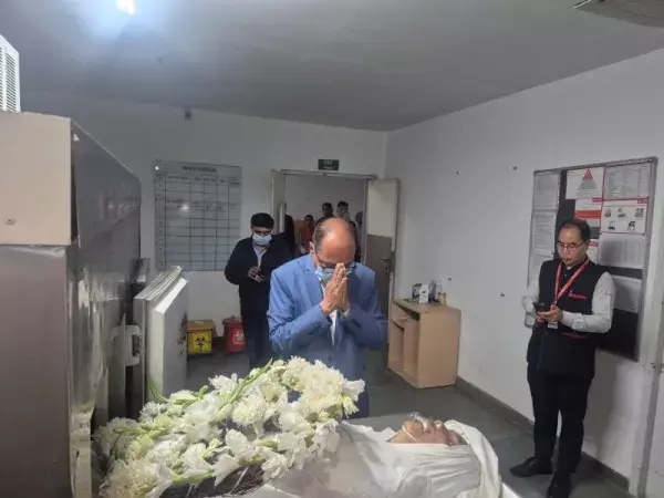 Manipur: CM  ने गुरुग्राम में MLA वुंगज़गिन वाल्टे को श्रद्धांजलि दी