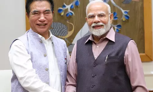 PM Modi ने मिजोरम के सीएम लालदुहोमा को जन्मदिन की बधाई दी PM Modi ने मिजोरम के सीएम लालदुहोमा को जन्मदिन की बधाई दी