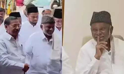 हमने DMK से 5 सीटें मांगी हैं - Kader Mohideen हमने DMK से 5 सीटें मांगी हैं - Kader Mohideen