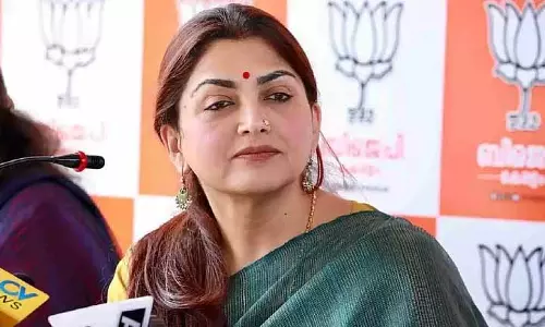 खुशबू ने DMK पर हमला करते हुए कहा कि गठबंधन हालात पर निर्भर करता है