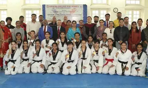 KCW, लुधियाना, पीयू इंटर-कॉलेज ताइक्वांडो टूर्नामेंट में दूसरे स्थान पर रहा
