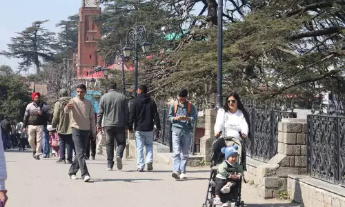 Himachal के ऊंचे इलाकों में 23 फरवरी को ताजा बर्फबारी और बारिश की संभावना Himachal के ऊंचे इलाकों में 23 फरवरी को ताजा बर्फबारी और बारिश की संभावना