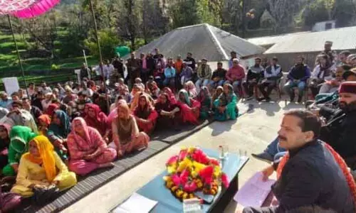 Mankotia ने सिंचाई सुविधा का उद्घाटन किया, शिकायतें सुनीं Mankotia ने सिंचाई सुविधा का उद्घाटन किया, शिकायतें सुनीं
