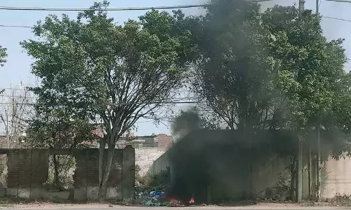 Amritsar: निवासियों ने सड़क किनारे कचरा फेंकने और जलाने पर रोक लगाई Amritsar: निवासियों ने सड़क किनारे कचरा फेंकने और जलाने पर रोक लगाई