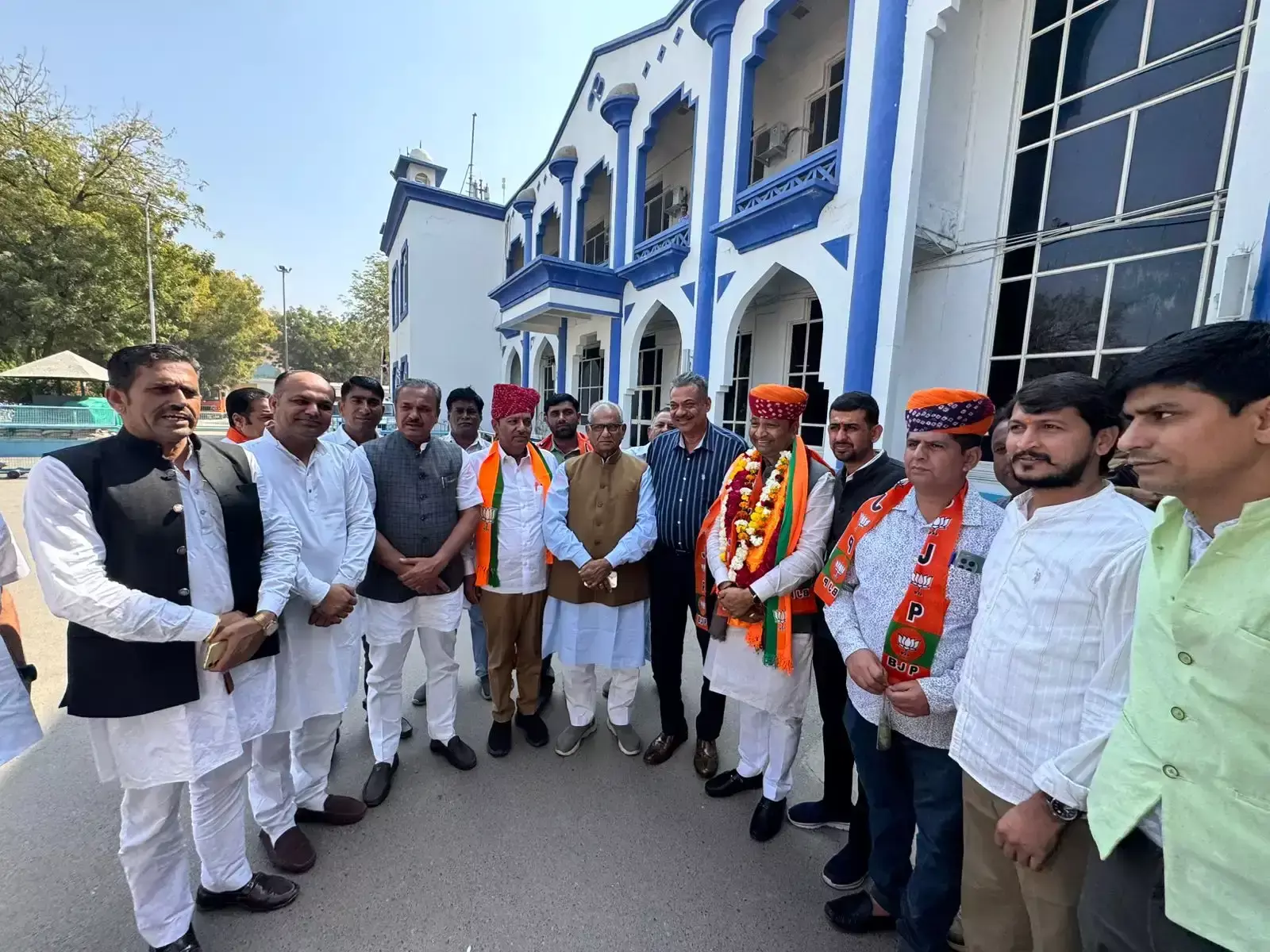 Jodhpur: भाजपा प्रदेश महामंत्री के स्वागत में उमड़े कार्यकर्ता Jodhpur: भाजपा प्रदेश महामंत्री के स्वागत में उमड़े कार्यकर्ता