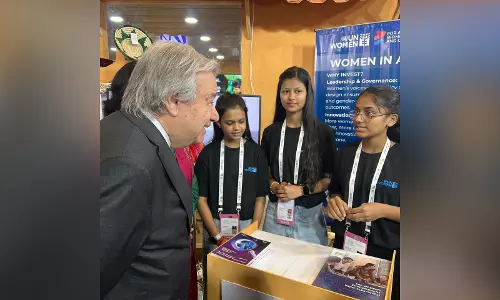 गुटेरेस बोले, AI विकास में महिलाओं की नेतृत्व भूमिका जरूरी गुटेरेस बोले, AI विकास में महिलाओं की नेतृत्व भूमिका जरूरी