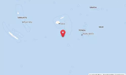 Earthquake: फिजी में 6.2 तीव्रता का भूकंप, सुरक्षा एजेंसियां सतर्क Earthquake: फिजी में 6.2 तीव्रता का भूकंप, सुरक्षा एजेंसियां सतर्क