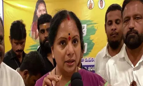 Telangana: के कविता ने कुमेरा जथारा में कथित जातीय संघर्ष में शिशु की मौत पर दुख व्यक्त किया