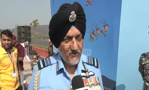 भारतीय वायु सेना ने अपने वायु प्रदर्शन से Jaipur को मंत्रमुग्ध कर दिया