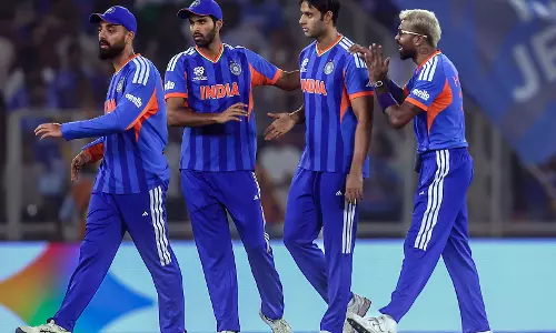 T20 World Cup: दक्षिण अफ्रीका ने आईसीसी टूर्नामेंट में भारत के 17 मैचों के दबदबे को खत्म किया T20 World Cup: दक्षिण अफ्रीका ने आईसीसी टूर्नामेंट में भारत के 17 मैचों के दबदबे को खत्म किया