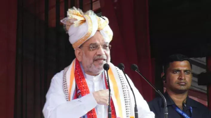 Tripura: कोकबोरोक विवाद के बीच अमित शाह ने देवनागरी लिपि का समर्थन किया Tripura: कोकबोरोक विवाद के बीच अमित शाह ने देवनागरी लिपि का समर्थन किया