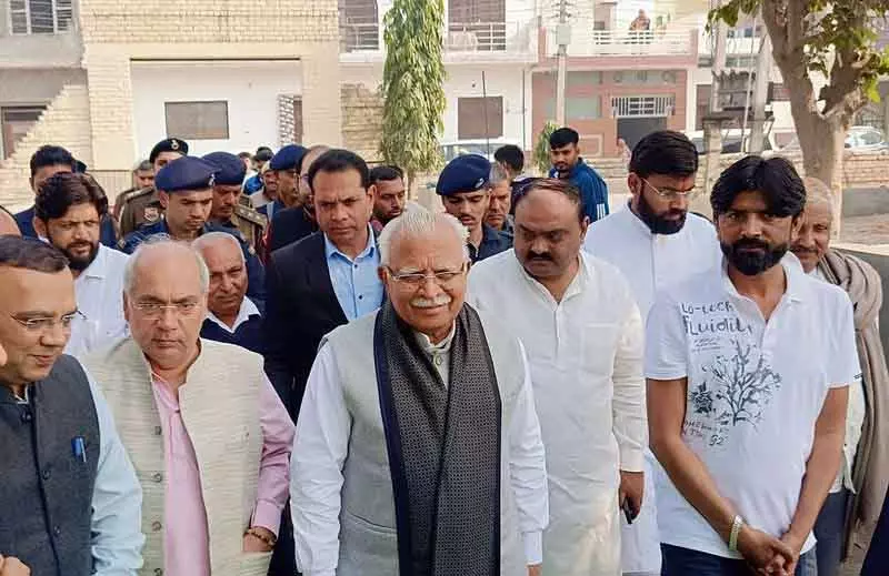 Panipat गांवों को आत्मनिर्भर बनाएंगे: खट्टर Panipat गांवों को आत्मनिर्भर बनाएंगे: खट्टर