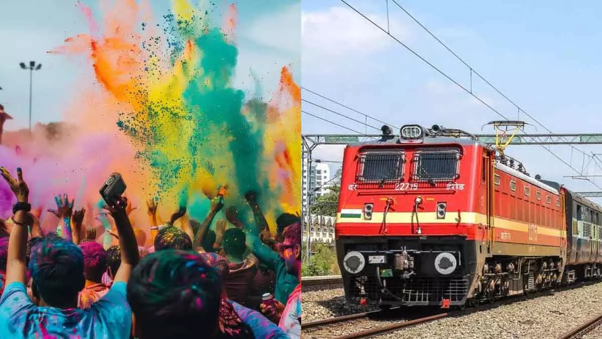 MP : पश्चिम रेलवे ने रतलाम में होली-स्पेशल-ट्रेन चलाई MP : पश्चिम रेलवे ने रतलाम में होली-स्पेशल-ट्रेन चलाई