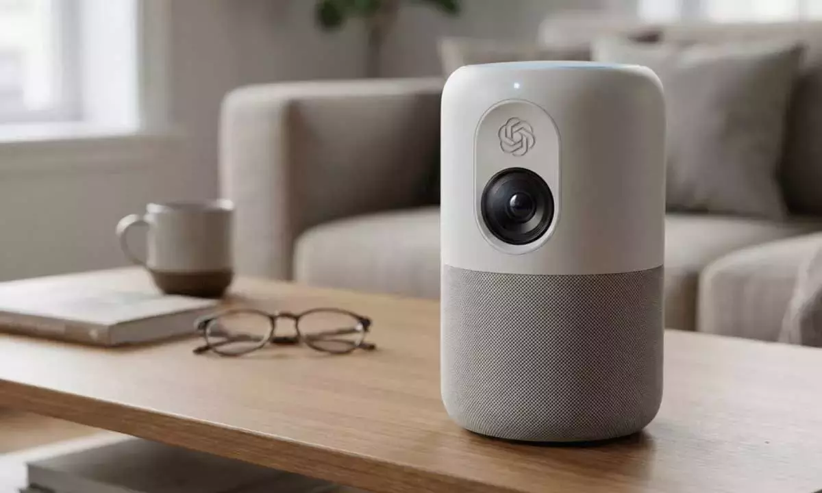 OpenAI कैमरे के साथ ChatGPT स्मार्ट स्पीकर लॉन्च, कीमत $200–$300 के बीच होगी OpenAI कैमरे के साथ ChatGPT स्मार्ट स्पीकर लॉन्च, कीमत $200–$300 के बीच होगी