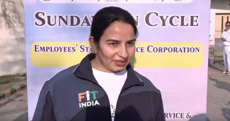 संडे ऑन साइकिल कार्यक्रम में शामिल हुए दिग्गज एथलीट, देशवासियों को फिट रहने का दिया संदेश संडे ऑन साइकिल कार्यक्रम में शामिल हुए दिग्गज एथलीट, देशवासियों को फिट रहने का दिया संदेश
