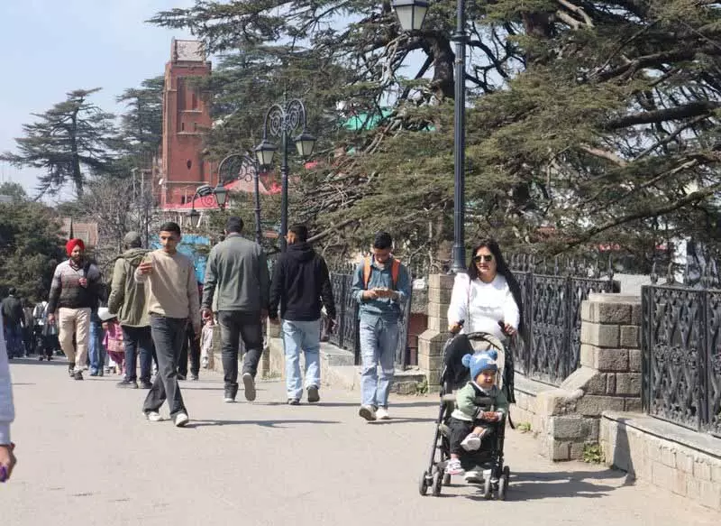 Himachal के ऊंचे इलाकों में 23 फरवरी को ताजा बर्फबारी और बारिश की संभावना Himachal के ऊंचे इलाकों में 23 फरवरी को ताजा बर्फबारी और बारिश की संभावना