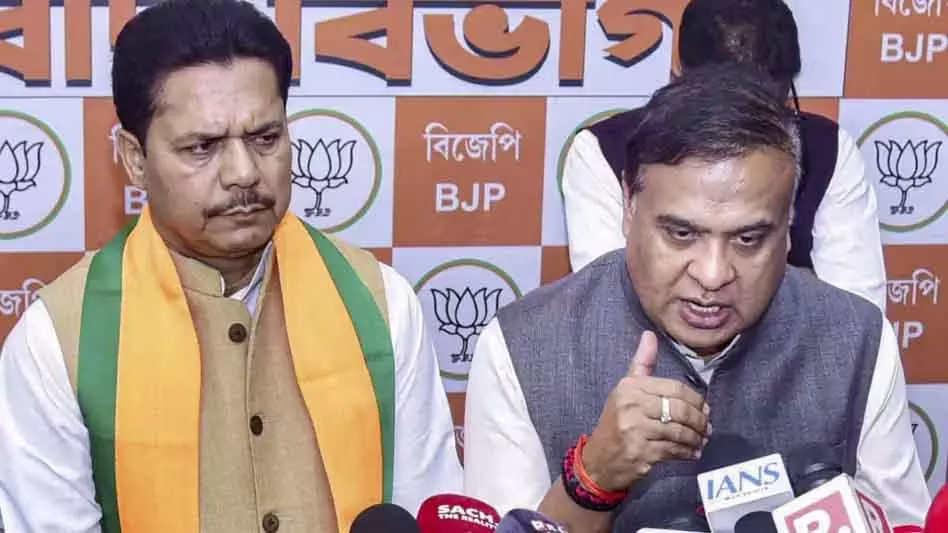 Assam चुनाव: NDA में सीट बंटवारा फाइनल, बोले हिमंत सरमा Assam चुनाव: NDA में सीट बंटवारा फाइनल, बोले हिमंत सरमा