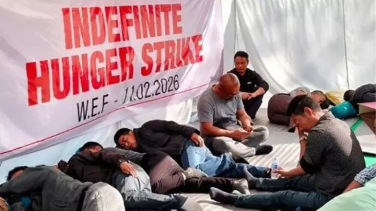 Nagaland: ANATG ने आंदोलन स्थगित किया, रेगुलराइज़ेशन के लिए 30 जून की डेडलाइन तय की Nagaland: ANATG ने आंदोलन स्थगित किया, रेगुलराइज़ेशन के लिए 30 जून की डेडलाइन तय की