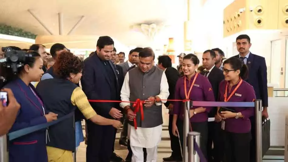 असम में LGBIA का नया इंटीग्रेटेड टर्मिनल शुरू, CM सरमा ने कमर्शियल ऑपरेशन की शुरुआत की असम में LGBIA का नया इंटीग्रेटेड टर्मिनल शुरू, CM सरमा ने कमर्शियल ऑपरेशन की शुरुआत की