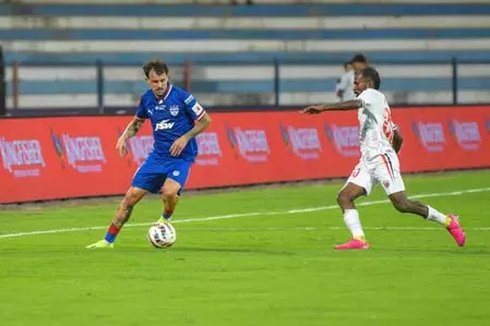 ISL: बेंगलुरु एफसी और नॉर्थईस्ट यूनाइटेड का मुकाबला 1-1 से ड्रॉ ISL: बेंगलुरु एफसी और नॉर्थईस्ट यूनाइटेड का मुकाबला 1-1 से ड्रॉ