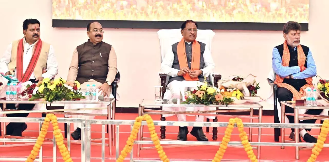 भाजपा विधायक दल की बैठक में शामिल हुए मुख्यमंत्री विष्णुदेव साय भाजपा विधायक दल की बैठक में शामिल हुए मुख्यमंत्री विष्णुदेव साय