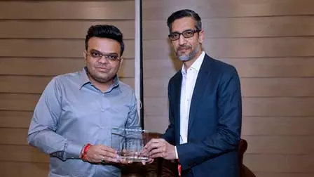 टी20 वर्ल्ड कप: अहमदाबाद में भारत-साउथ अफ्रीका मैच देखने पहुंचे सुंदर पिचाई टी20 वर्ल्ड कप: अहमदाबाद में भारत-साउथ अफ्रीका मैच देखने पहुंचे सुंदर पिचाई