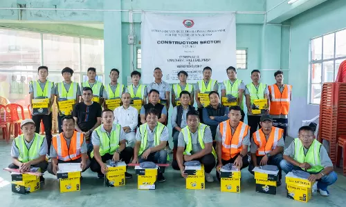 Nagaland: 200 ट्रेनी ने शमटोर में स्किल ट्रेनिंग प्रोग्राम पूरा किया