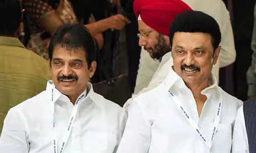 DMK ने सहयोगियों के साथ सीट बंटवारे पर बातचीत शुरू की, कांग्रेस नेता वेणुगोपाल ने CM से मुलाकात की DMK ने सहयोगियों के साथ सीट बंटवारे पर बातचीत शुरू की, कांग्रेस नेता वेणुगोपाल ने CM से मुलाकात की