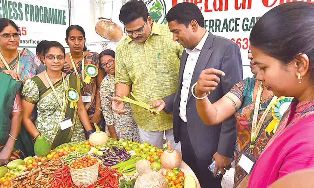 Andhra: ऑर्गेनिक रैयतोत्सव को अच्छा रिस्पॉन्स मिला Andhra: ऑर्गेनिक रैयतोत्सव को अच्छा रिस्पॉन्स मिला