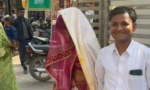 हाथों में मेहंदी और आंखों में सपने...शादी के बाद इंटरव्यू देने पहुंची दुल्हन