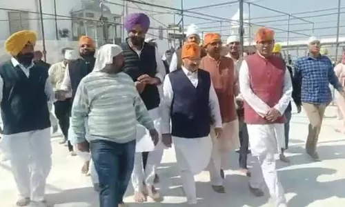 Nadda ने केसगढ़ साहिब में मत्था टेका