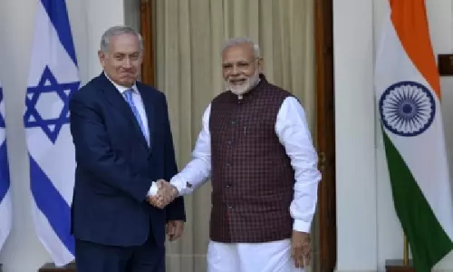 Israel दौरे पर PM मोदी, नेतन्याहू ने सुरक्षा और गठबंधन पर चर्चा की