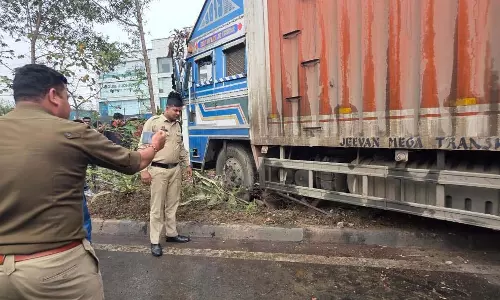 राजेंद्र नगर के पास ट्रक ने शख्स को कुचला, मौत