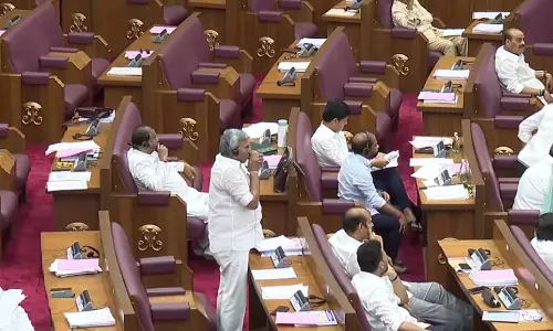 Tirupati laddu row: YSRCP ने आंध्र विधान परिषद में विरोध जारी रखा