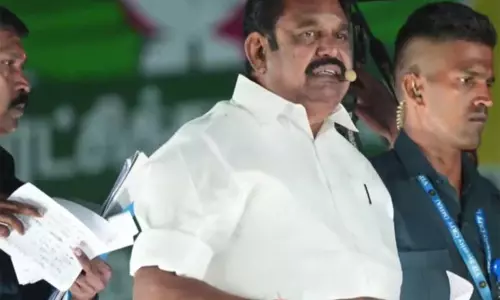 पलानीस्वामी ने DMK सरकार को विफलता का मॉडल बताया पलानीस्वामी ने DMK सरकार को विफलता का मॉडल बताया