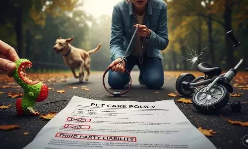 क्या insurance policy आपके पालतू जानवर के लिए चोरी, नुकसान और थर्ड-पार्टी लायबिलिटी को कवर कर सकती