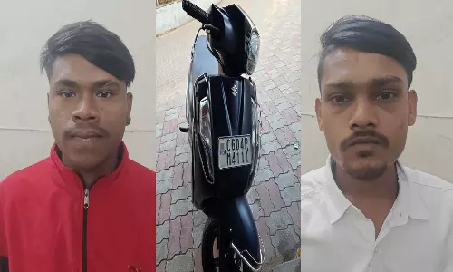 सरस्वती नगर में लैपटॉप चोरी का खुलासा, दो आरोपी गिरफ्तार सरस्वती नगर में लैपटॉप चोरी का खुलासा, दो आरोपी गिरफ्तार