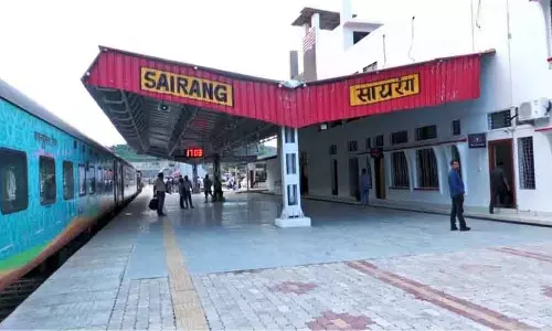 Sairang रेलवे स्टेशन के उन्नयन के लिए 97 करोड़ मंजूर Sairang रेलवे स्टेशन के उन्नयन के लिए 97 करोड़ मंजूर