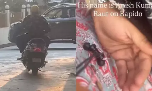 महिला ने Rapido Rider को राइड के दौरान ‘गलत तरीके से’ छूते हुए रिकॉर्ड किया महिला ने Rapido Rider को राइड के दौरान ‘गलत तरीके से’ छूते हुए रिकॉर्ड किया