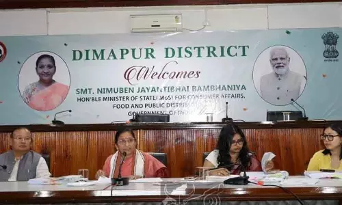 निमुबेन बंभानिया ने Nagaland में डेवलपमेंट मॉनीटरिंग और कोऑर्डिनेशन पर दिया जोर