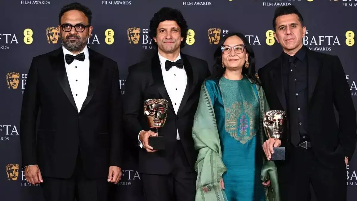 BAFTA 2026: भारत की फिल्म बूंग ने इतिहास रचा, बेस्ट चिल्ड्रन्स एंड फैमिली फिल्म का अवॉर्ड जीता BAFTA 2026: भारत की फिल्म बूंग ने इतिहास रचा, बेस्ट चिल्ड्रन्स एंड फैमिली फिल्म का अवॉर्ड जीता