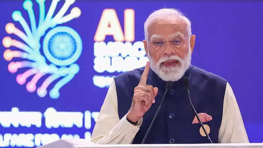AI इम्पैक्ट समिट में दुनिया ने भारत की क्षमता की दिल से तारीफ़ की: PM Modi AI इम्पैक्ट समिट में दुनिया ने भारत की क्षमता की दिल से तारीफ़ की: PM Modi