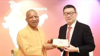 Lucknow: सीएम योगी ने सिंगापुर में निवेश पर की चर्चा Lucknow: सीएम योगी ने सिंगापुर में निवेश पर की चर्चा