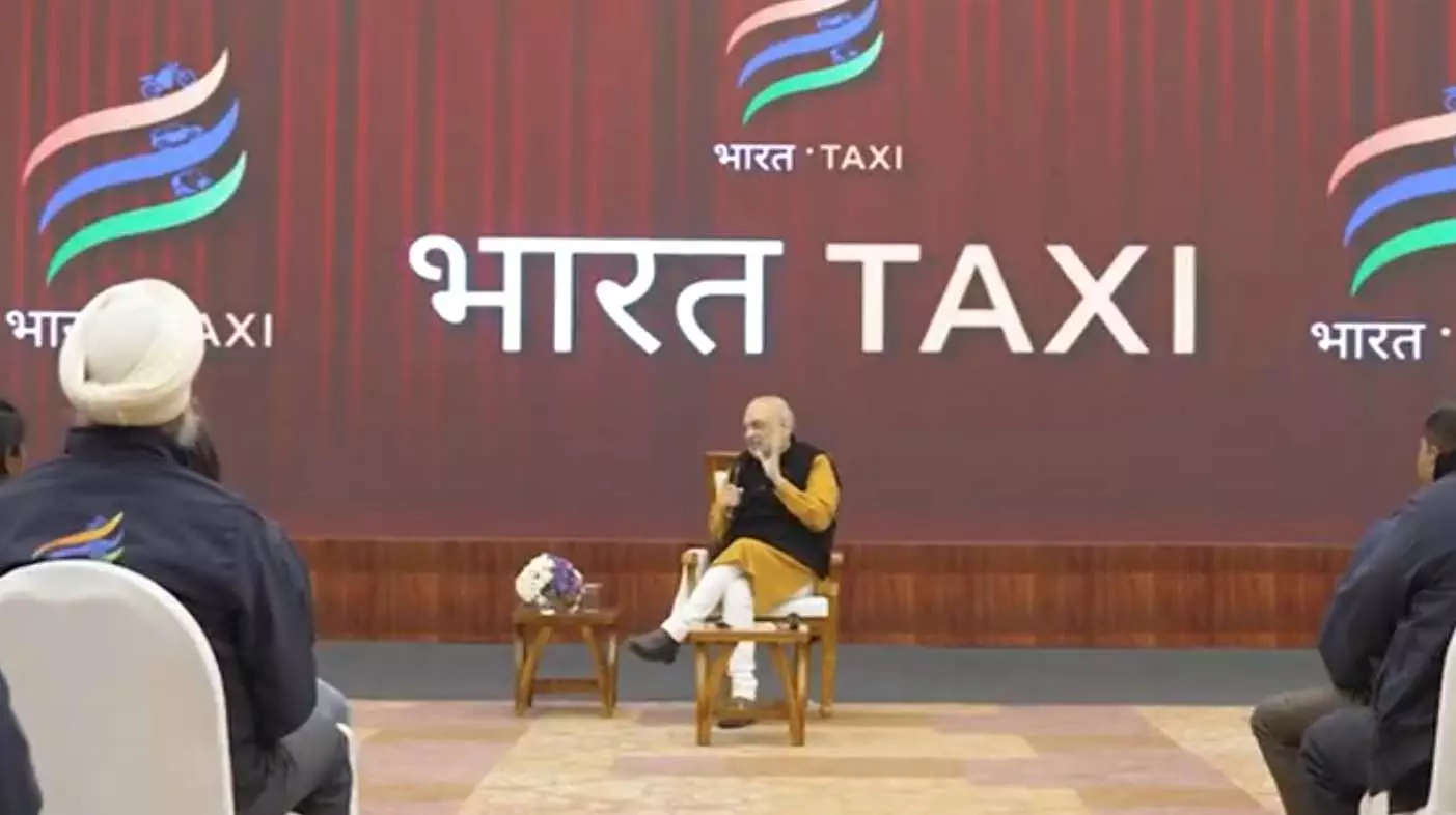 अमित शाह ने की भारत टैक्सी के ड्राइवरों से खास बातचीत, जानें मुख्य बातें अमित शाह ने की भारत टैक्सी के ड्राइवरों से खास बातचीत, जानें मुख्य बातें
