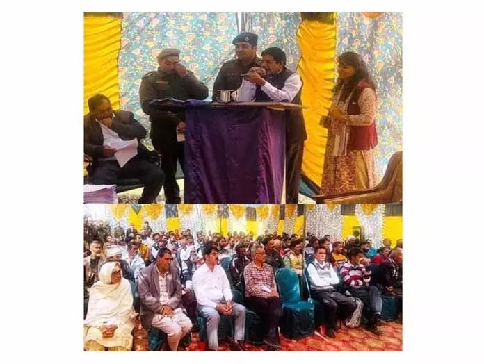 CCF ने नौशेरा वन प्रभाग का दौरा किया CCF ने नौशेरा वन प्रभाग का दौरा किया