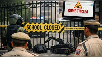Gurugram: संदिग्ध कॉल से दहशत, एहतियातन खाली कराए गए स्कूल Gurugram: संदिग्ध कॉल से दहशत, एहतियातन खाली कराए गए स्कूल
