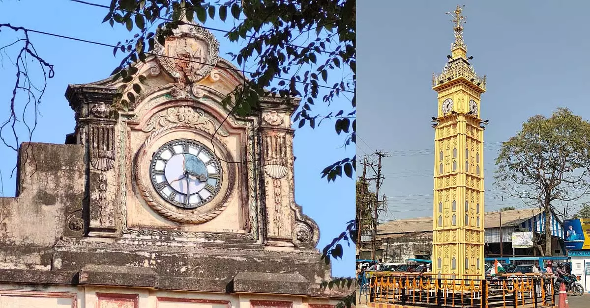 100 साल पुरानी Siuri घड़ी की अनदेखी; लोग मरम्मत का इंतज़ार कर रहे 100 साल पुरानी Siuri घड़ी की अनदेखी; लोग मरम्मत का इंतज़ार कर रहे