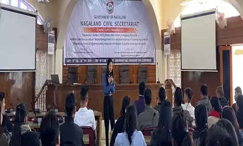 Nagaland: MTS के लिए कैपेसिटी बिल्डिंग ट्रेनिंग सैनिटेशन, डिसिप्लिन पर फोकस करती Nagaland: MTS के लिए कैपेसिटी बिल्डिंग ट्रेनिंग सैनिटेशन, डिसिप्लिन पर फोकस करती